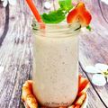 Cooksnap của Hoàng Oanh khi họ làm theo món Sinh tố dâu tây