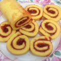 Cooksnap dari Bella Yang untuk resep Bolu gulung selai blueberry