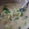 Ant's cooksnap of when they made Broccoli soup.