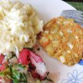 El cooksnap de Andrea Bastidas cuando hizo Tortitas de Quinoa.