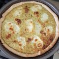 Cooksnap de Aurélie_wh sur la recette Tarte  poireaux et mozzarella