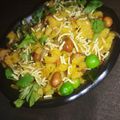 Vaishali Arora's cooksnap of when they made Chiwda upma/ chuda upma/ chiwda poha.