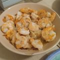 El cooksnap de Elvira Galiano cuando hizo Gambas al ajillo.