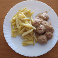 El cooksnap de Carmen Soler Ramírez cuando hizo Albóndigas con salsa de almendras.