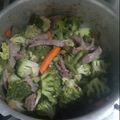 El cooksnap de Enyol Parra cuando hizo Carne salteada con Verduras.