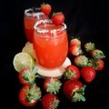 Jibita Khanna's cooksnap of when they made Refreshing strawberry lemonade in this summer season.