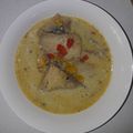 El cooksnap de Vaneli Evans cuando hizo Pescado al Coco estilo Dominicano.