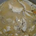 El cooksnap de Sarii cuando hizo Pollo al vino con crema de champiñones.