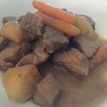 El cooksnap de Marieta cuando hizo Magro de cerdo con vino tinto.