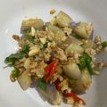 รูป Cooksnap ของ Dara Tan เมื่อเขาทำ มะเขือม่วงผัดโหระพาซอสเต้าเจี้ยว (สูตรมะเขือม่วงเนื้อหนึบและไม่ดำ)