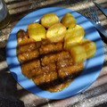 El cooksnap de Malvina cuando hizo Costillas de cerdo en salsa. Receta fácil y económica.