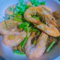 รูป Cooksnap ของ Seasea Chutima♡♡ เมื่อเขาทำ กุ้งอบวุ้นเส้น