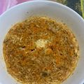 รูป Cooksnap ของ Pichaya Chanpanitkitchote เมื่อเขาทำ มาม่าไข่ตุ๋น ไมโครเวฟ