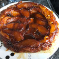 El cooksnap de Ester GP cuando hizo Tarta tatin.