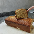 El cooksnap de bauti cuando hizo Budín de avena y banana.