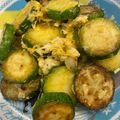 小媽簡單煮 的 櫛瓜煎蛋 cooksnap