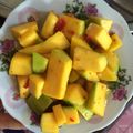 Cooksnap của Ngọc Ánh khi họ làm theo món Xoài "lắc"