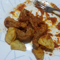 El cooksnap de Noemi Quiles Vasco cuando hizo Magro de cerdo con tomate y patatas.