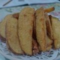 Cooksnap Mazwin semasa beliau membuat Potato Wedges.