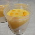 Cooksnap dari Ahadiyah Putri untuk resep Pudding Cup Mangga Lapis Susu
