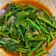 Cooksnap Ain Mohd Kitchen semasa beliau membuat 'Di Huang Miao' Goreng Belacan.