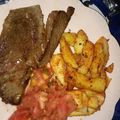 El cooksnap de Laura cuando hizo Papas rústicas.
