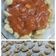 El cooksnap de Claudia G Douton cuando hizo Ñoquis de calabaza y harina con salsa boloñesa y salchichas.