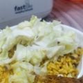 Sola Bolarinwa's cooksnap of when they made Jollof rice and beans With fried plantain.