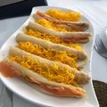 El cooksnap de Elena cuando hizo Espárragos rellenos.
