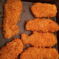 El cooksnap de Alexa Villarraga cuando hizo Pollo apanado con doritos.