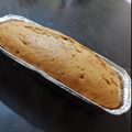 El cooksnap de Ani Bravo cuando hizo Budín vegano de banana.
