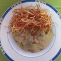 El cooksnap de Mario Beltrán Pérez cuando hizo Pechuga de pollo a la antigua con champiñones.