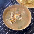 El cooksnap de Kizzie Guerrero cuando hizo Sopa de pollo con queso 🍗🧀.