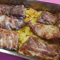 El cooksnap de Ana G.S. cuando hizo Costilla con patatas al horno.