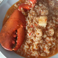 El cooksnap de Francisco Lobato Lopez cuando hizo Arroz con bogavante.