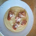 El cooksnap de momercat cuando hizo Crema de calabacín.