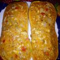 El cooksnap de mary_cruelone cuando hizo Zapallo relleno con pollo.