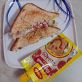 Harsha Solanki's cooksnap of when they made વેજ. મેયો સેન્ડવીચ (Veg Mayo Sandwich Recipe In Gujarati).