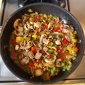 El cooksnap de LuzMa SG cuando hizo Champiñones salteados en vegetales y jugo de limón 😍😍.