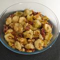 El cooksnap de Yolan cuando hizo Alcachofas con Jamón y Gambas.