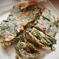 Cooksnap dari Siva Alesha_Kitchen untuk resep Telur Dadar Daun Singkong