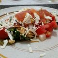 El cooksnap de Mauricio Tellez cuando hizo Salpicón de pollo sobre nopales asado.