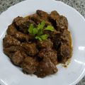 El cooksnap de Santiago Fernandez Roig cuando hizo Carne de cerdo en salsa.