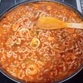 El cooksnap de Javier cuando hizo Fideuá facilísima con sepia, gambas y emperador.