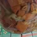 El cooksnap de Huerta Comunitaria del Prado cuando hizo Hongos en escabeche.