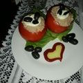 El cooksnap de Tiko Salas cuando hizo Tomates rellenos Express.