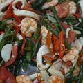 Cooksnap dari husnul fitri untuk resep Cah Kangkung Seafood Saus Tiram