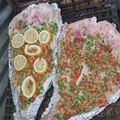 El cooksnap de CLAUDIO LEDESMA cuando hizo Corvina a la parrilla con papas rústicas.