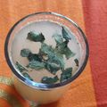 Harsha Ladhwani's cooksnap of when they made Mint Lemon Mojito.