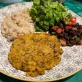 El cooksnap de Marcos cuando hizo Medallones de proteína de arveja texturizada: sin gluten y vegan.
